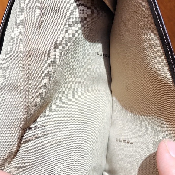 Vintage Fendi Brown & Beige Zucchino Canvas & Leather Continental Wallet - Picture 12 of 17